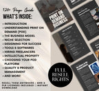 PLR/MRR Print on Demand Business Guide