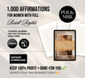 PLR/MRR 1000 Positive Affirmations eBook