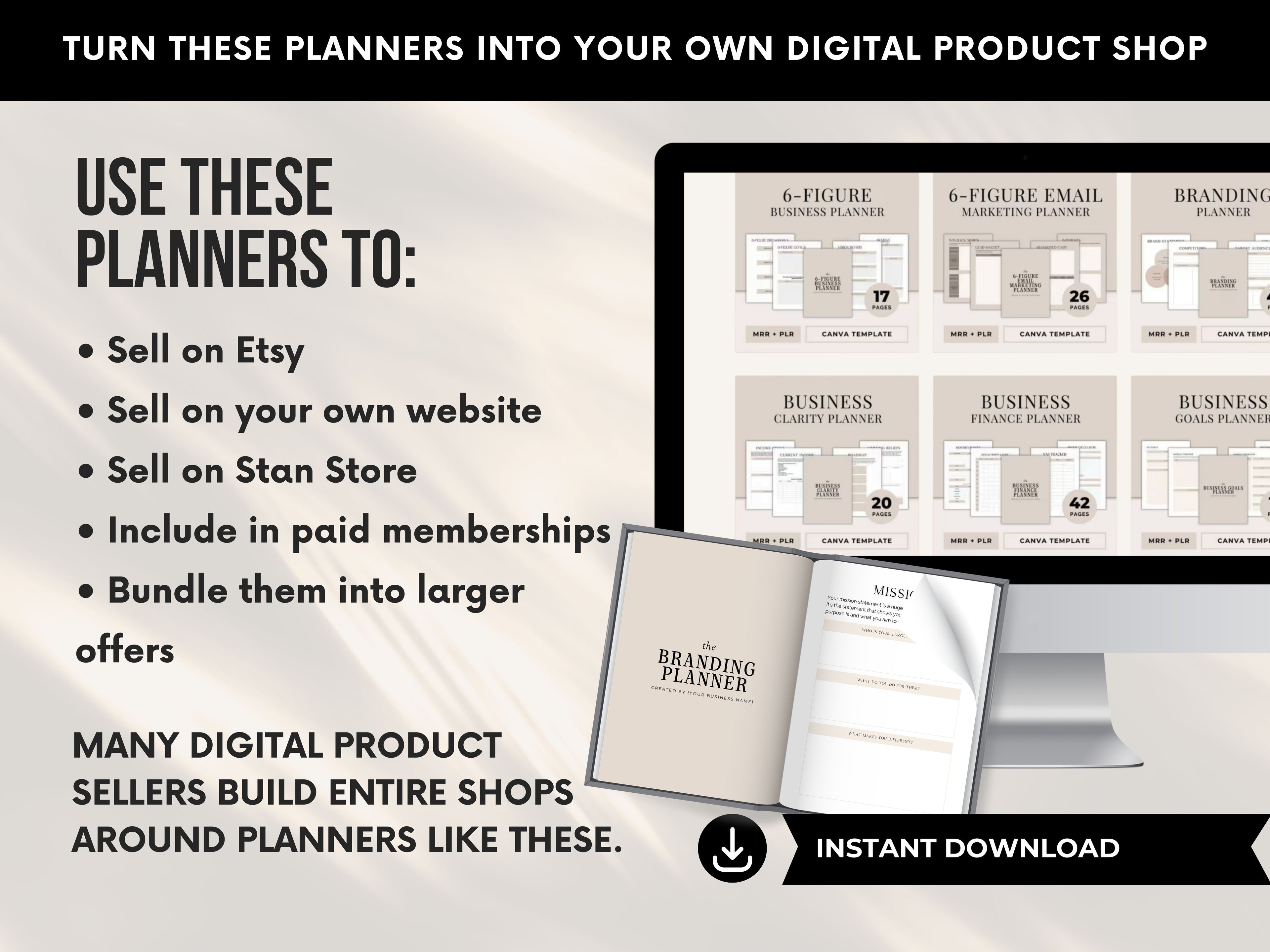 PLR/MRR 55 Business & Career Planner Bundle