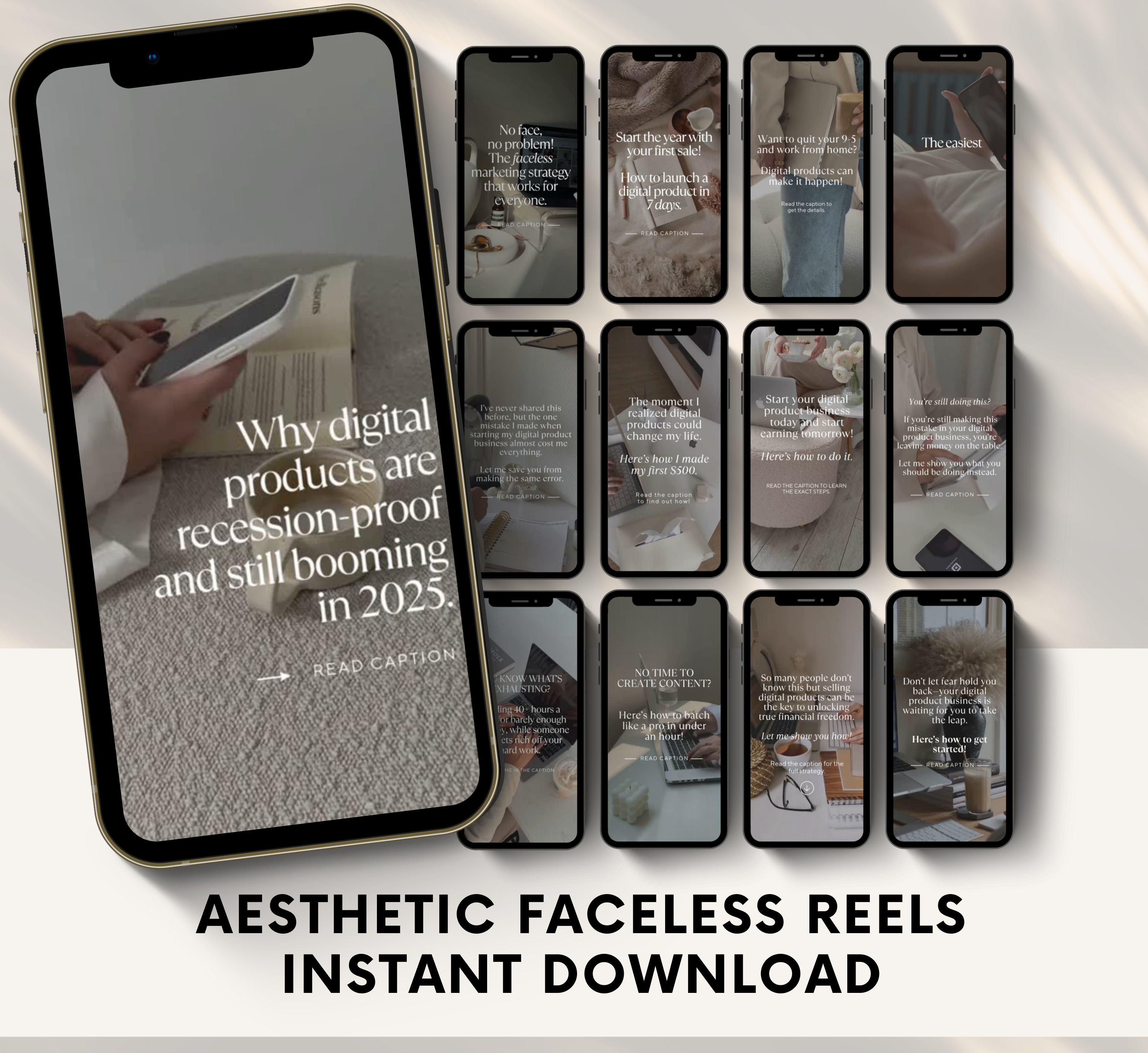 PLR/MRR 100 Digital Marketing Reels