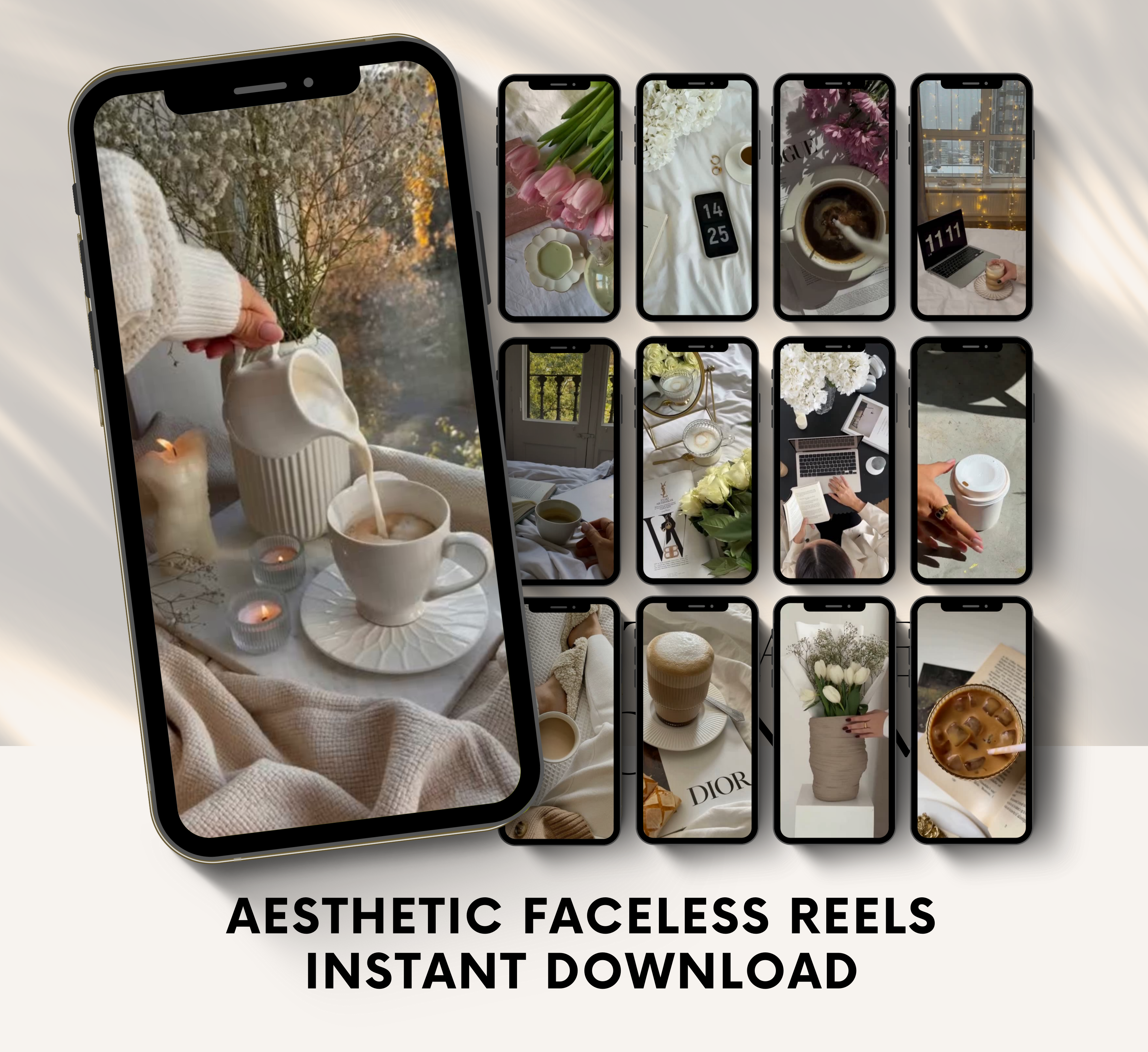 PLR/MRR 18,000+ Faceless Digital Marketing Reels