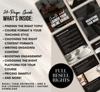 PLR/MRR Online Course Creation Guide