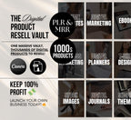 PLR/MRR 1000s Products Digital Product Vault