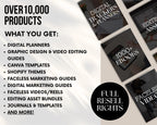 PLR/MRR 10,000+ Digital Products