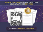 PLR/MRR Law of Attraction Journal