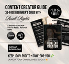 PLR/MRR Content Creator Ebook Guide