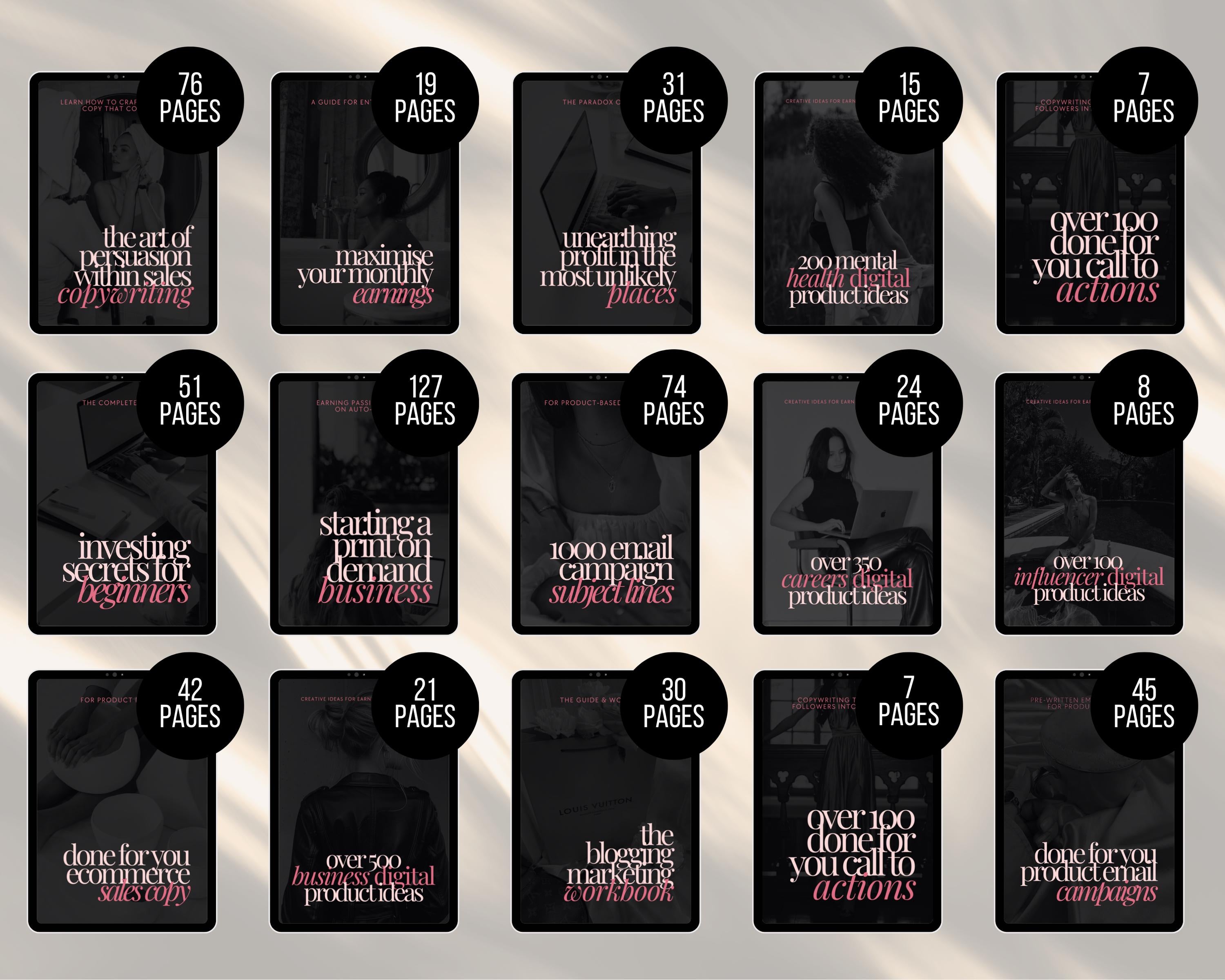 PLR/MRR Huge 50+ Business Ebooks Bundle