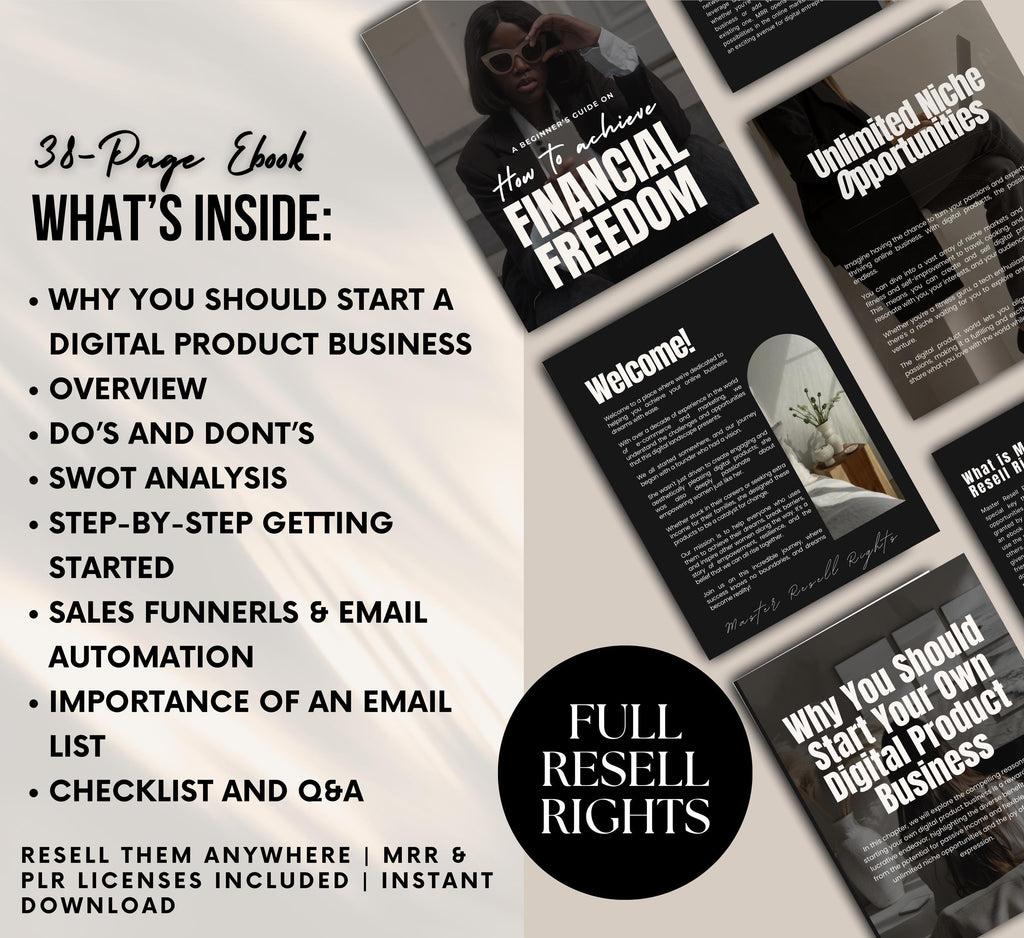 PLR/MRR Financial Freedom Ebook