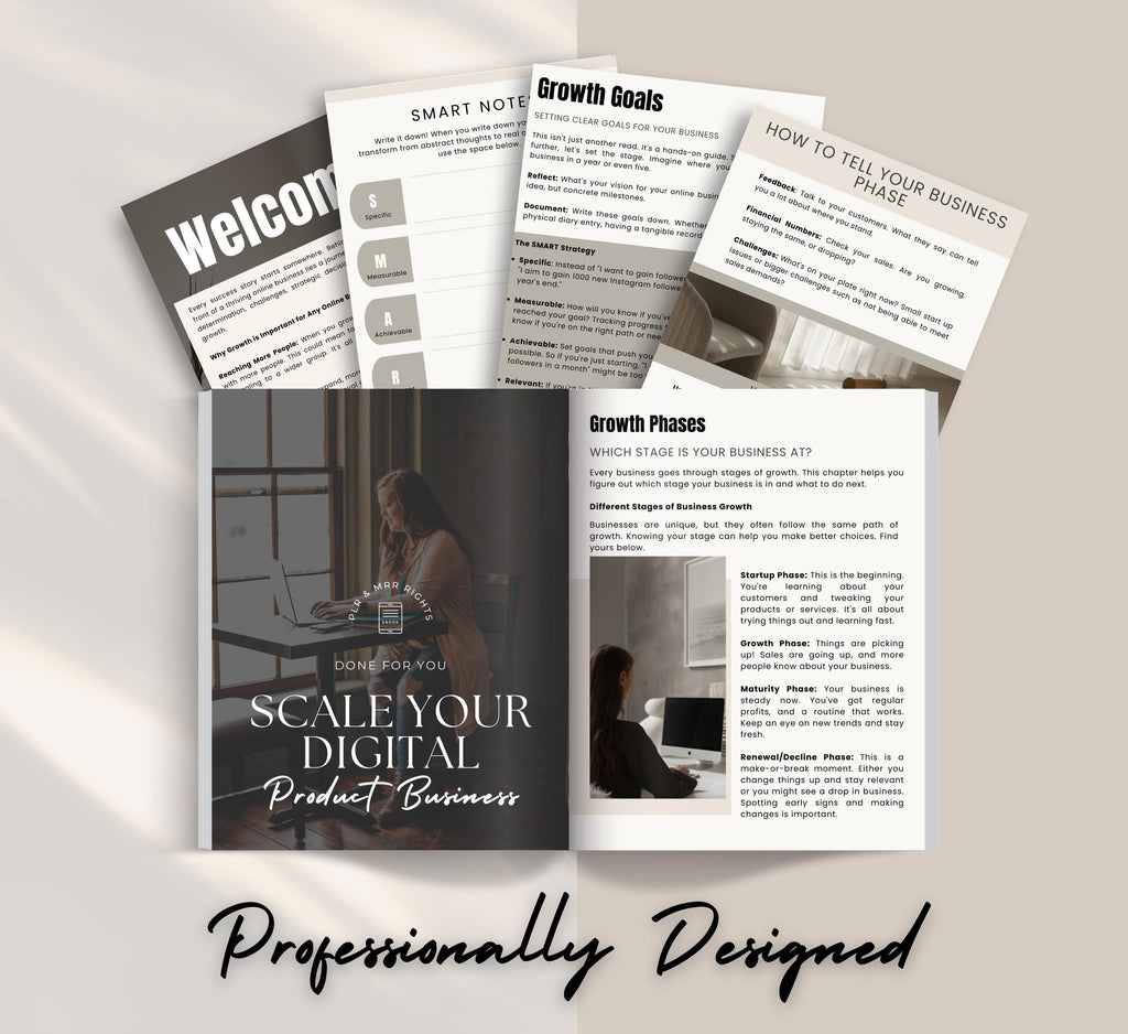 PLR/MRR Scale Your Business Ebook