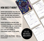 PLR/MRR Digital Tarot Journal