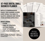PLR/MRR Small Business Planner