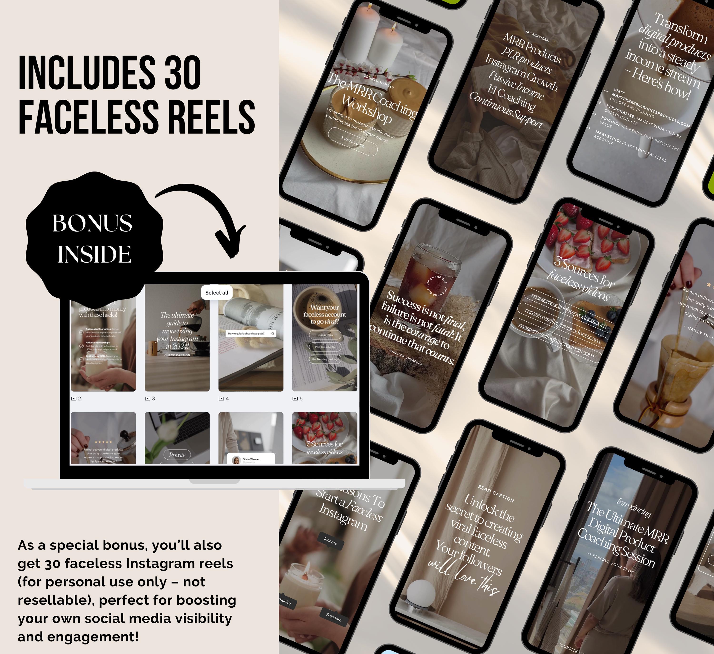 PLR/MRR Quit 9-5 eBook + Workbook