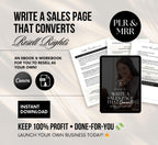 PLR/MRR Sales Page Ebook Guide