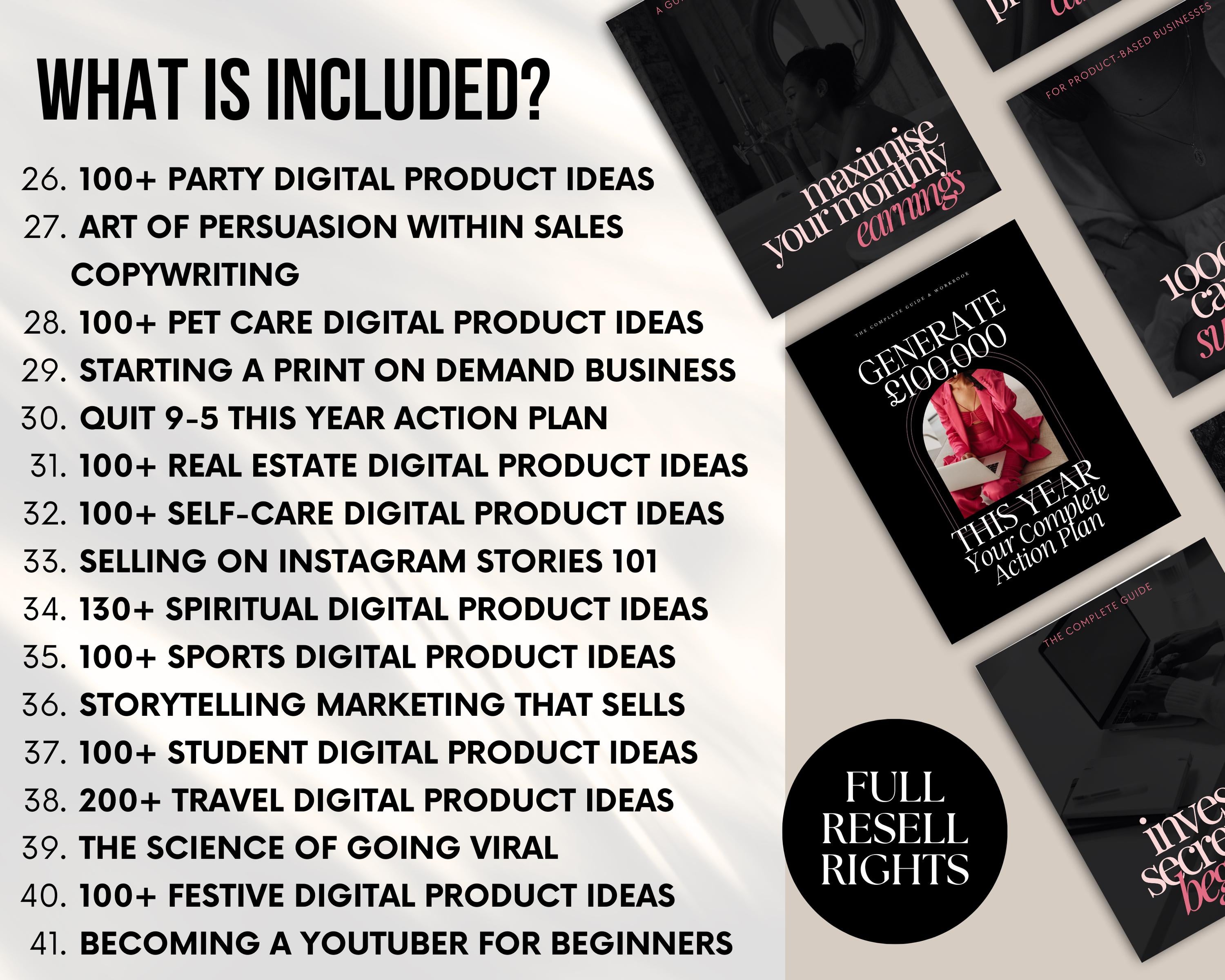 PLR/MRR Huge 50+ Business Ebooks Bundle