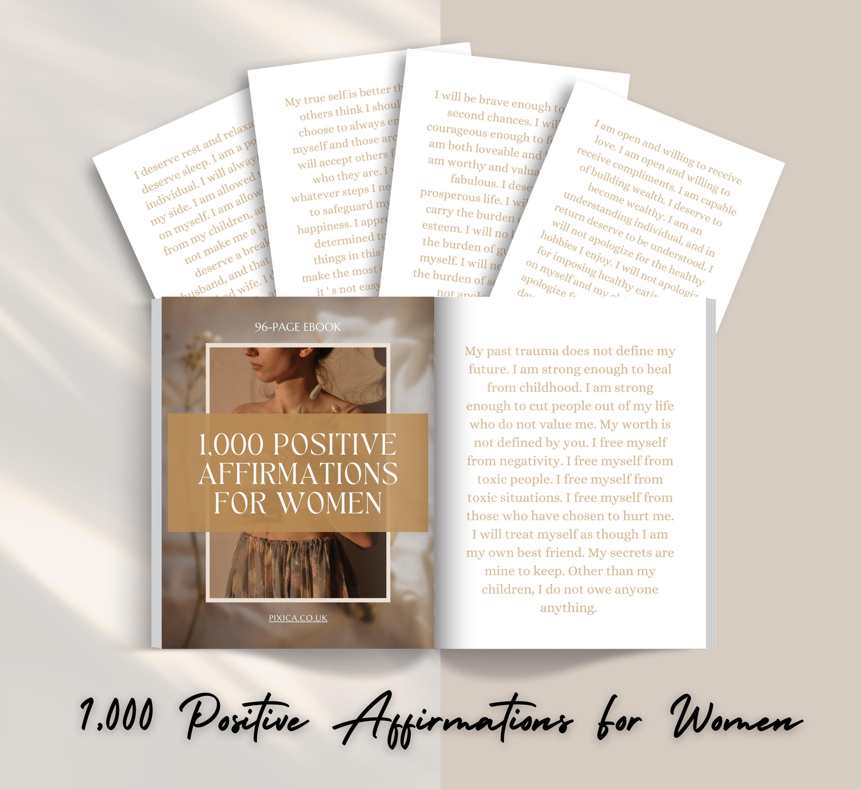 PLR/MRR 1000 Positive Affirmations eBook