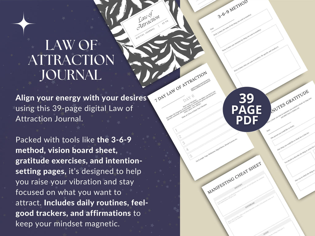 PLR/MRR Law of Attraction Journal
