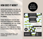 PLR/MRR 10 Etsy Shop Banner Templates