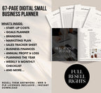 PLR/MRR Small Business Planner